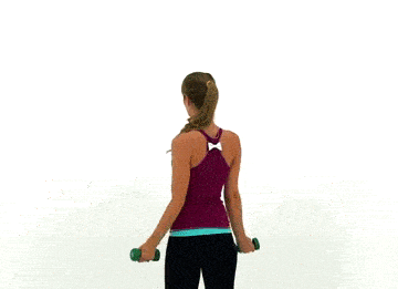 Windmill triceps extensions for toning your arms