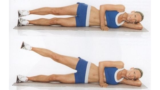 Side-lying hip abduction for gluteus medius
