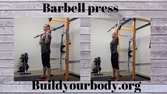 Barbell press, Fitness exercises