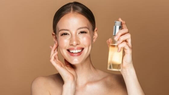 Can you put body oil on your face?