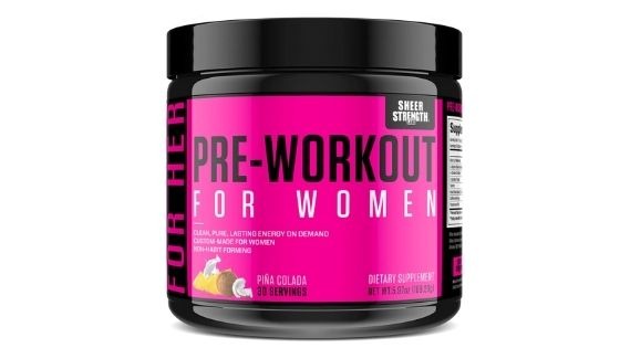Pre-workout for women by Sheer Labs