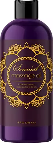Aromatherapy Sensual Massage Oil for Couples - Aromatic Lavender Massage Oil