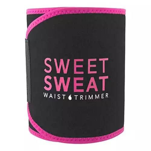 Sweet Sweat Waist Trimmer - Original - Black/Pink & Black/Yellow